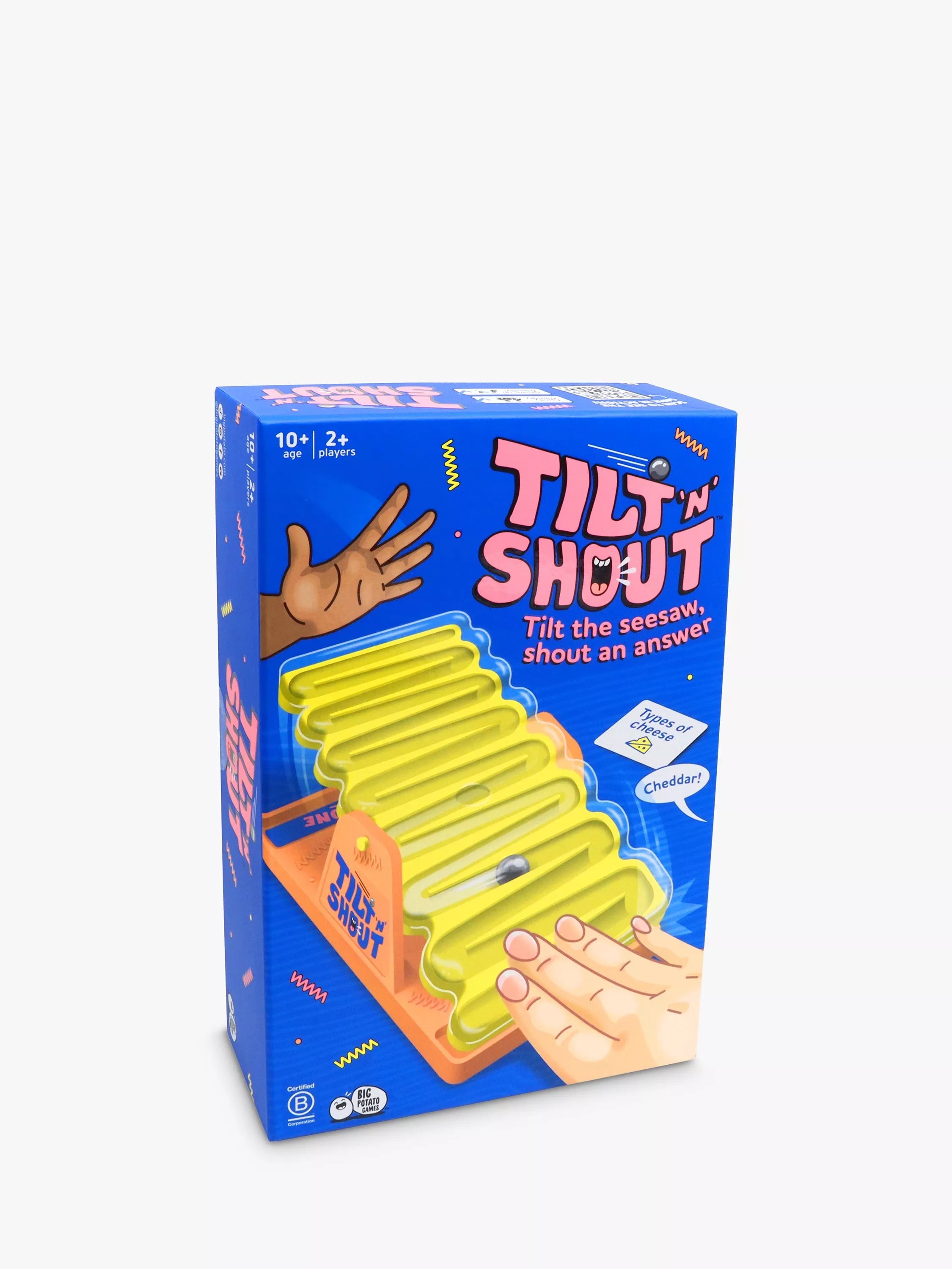 Big Potato Tilt N Shout party game - British product