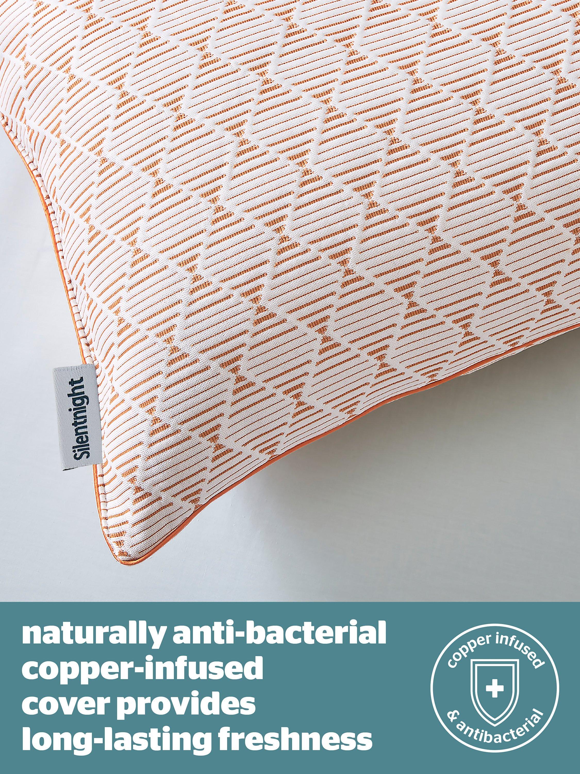 Silentnight cooling copper pillow medium firm (British brand)