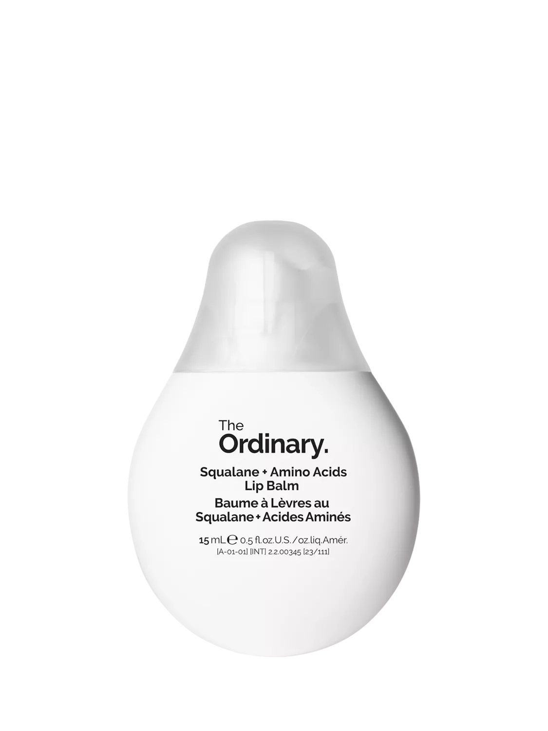 The Ordinary Squalane and Amino Acids lip balm 15ml (British brand)
