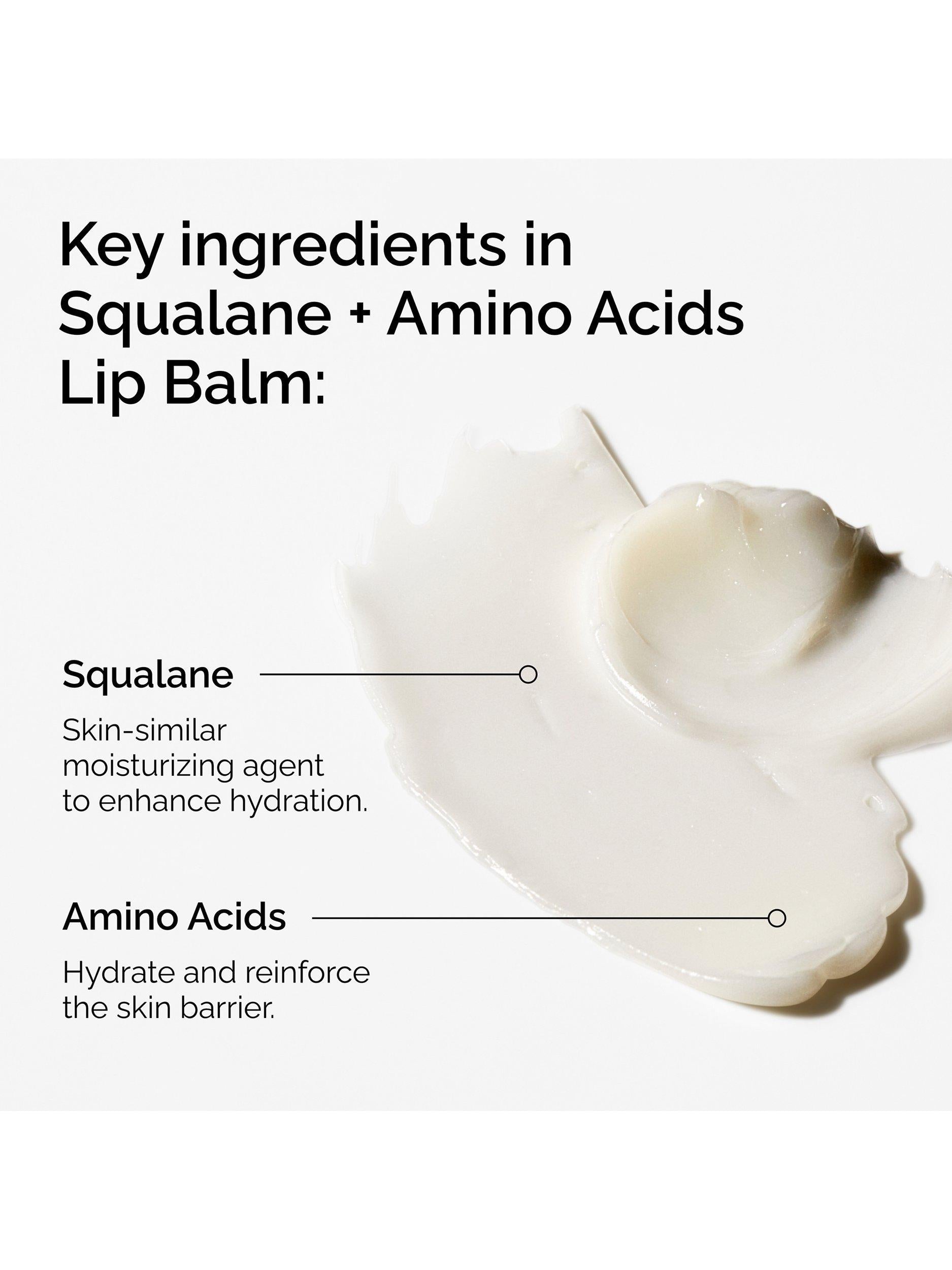 The Ordinary Squalane and Amino Acids lip balm 15ml (British brand)