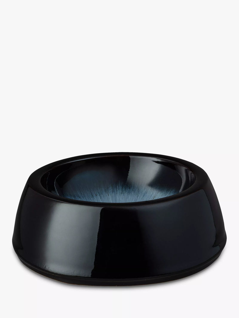 Denby Halo Medium Pet Bowl Black Multi - British product