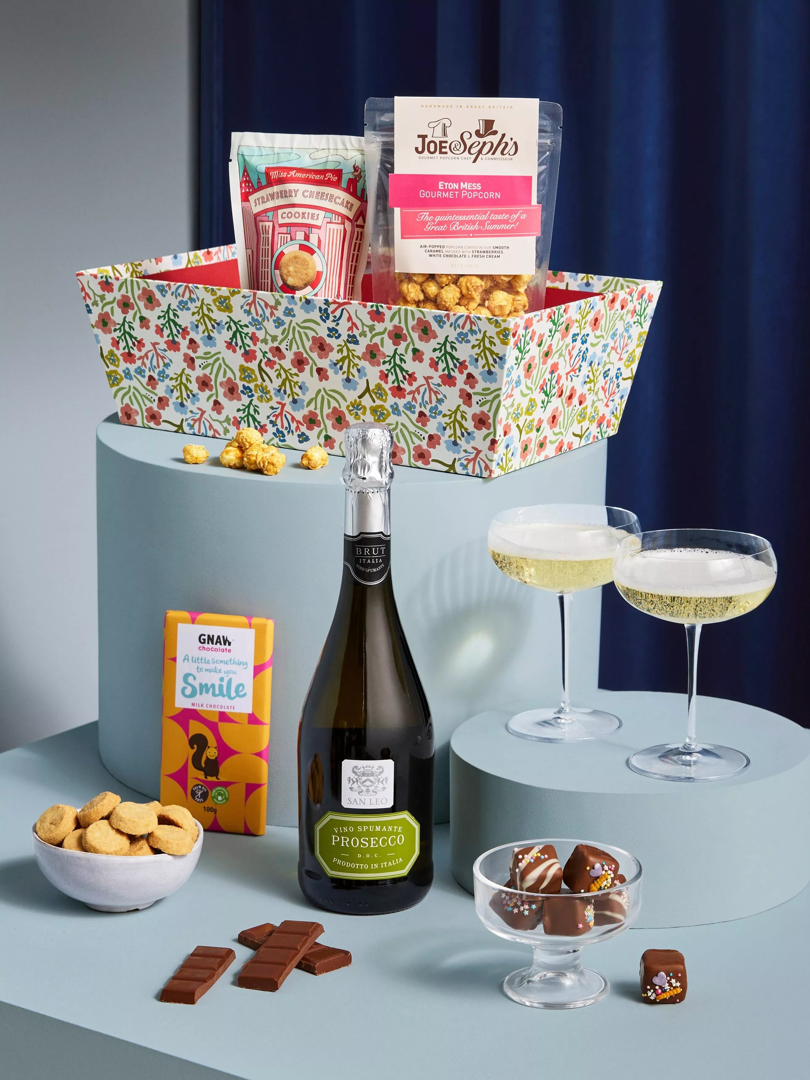 John Lewis Bubbles & Treats Gift Box - McGrocer