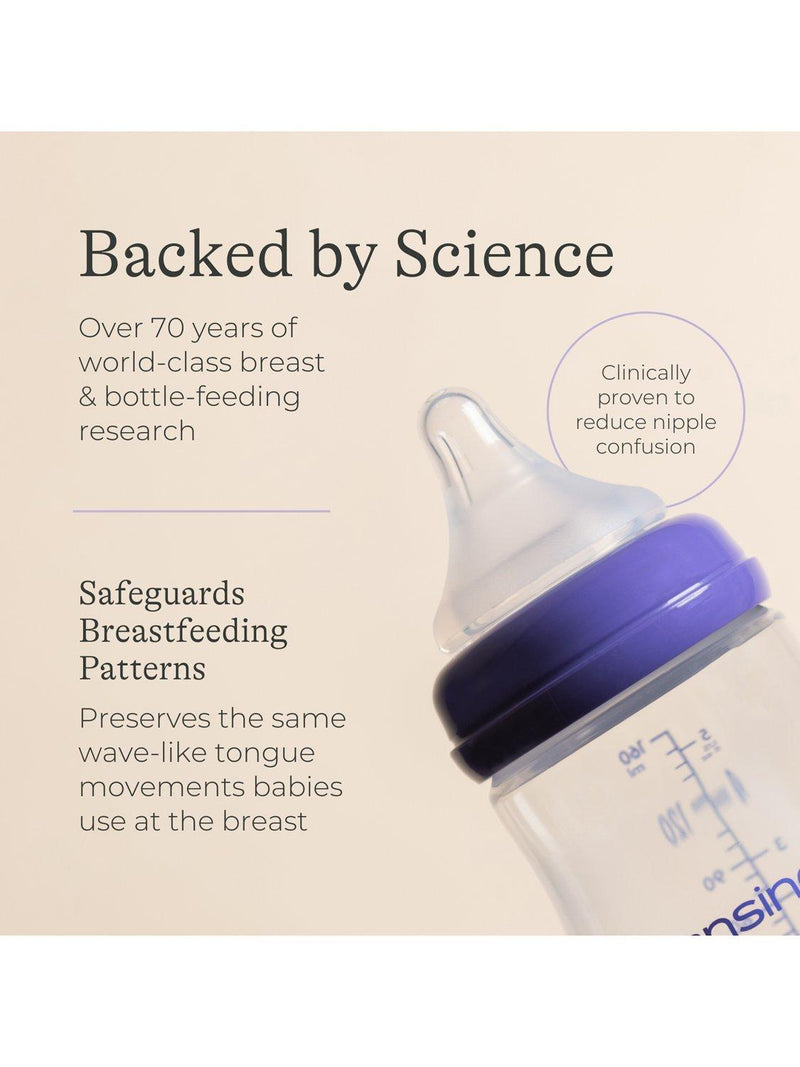 Lansinoh baby feeding bottle pack of 2 240ml, UK version