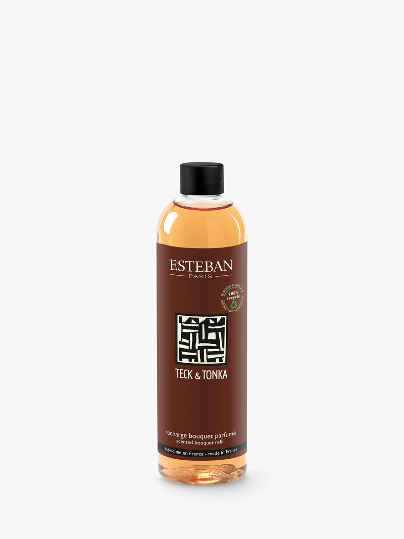 Esteban Teck & Tonka reed diffuser refill 250ml - British product