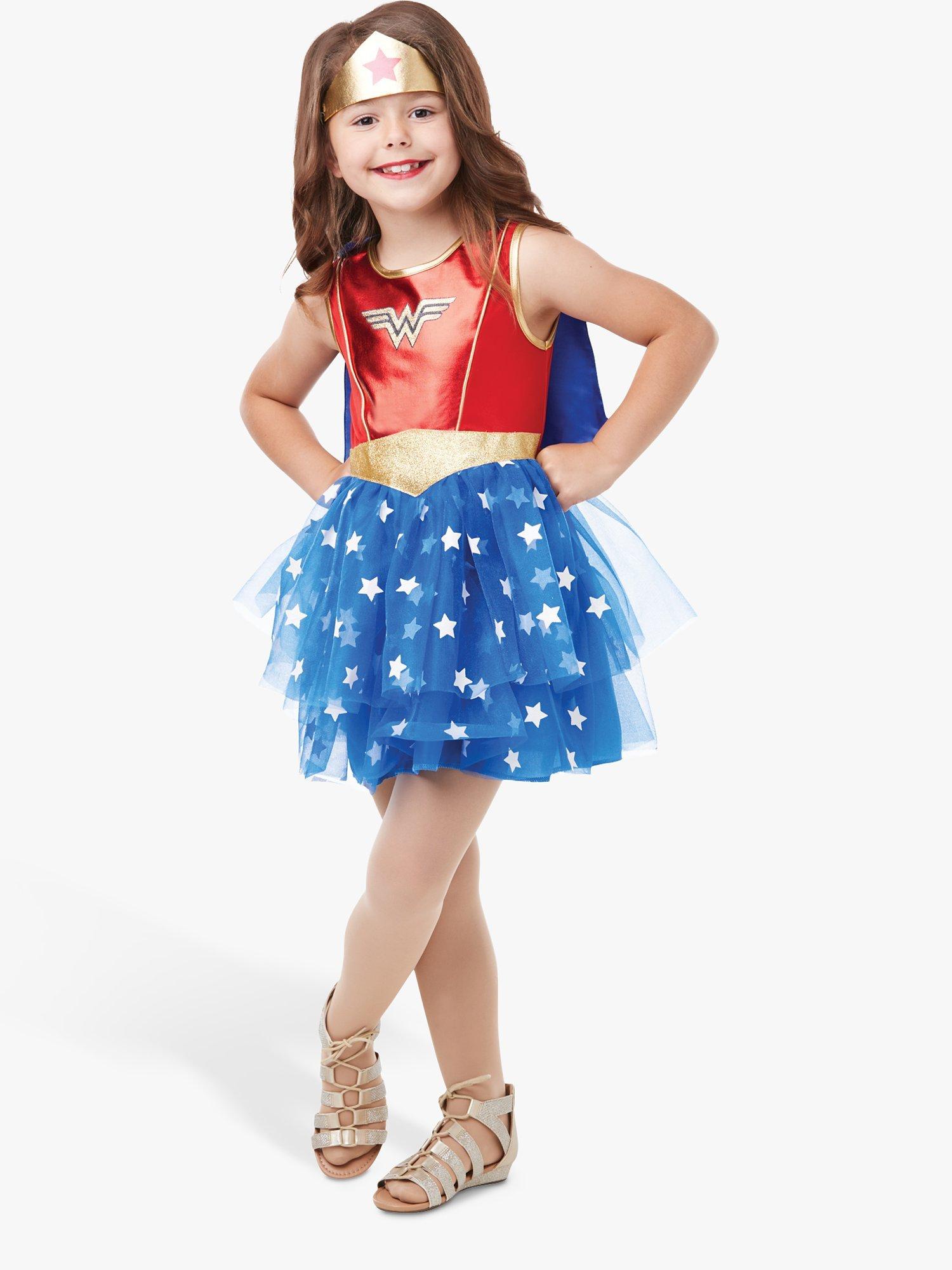 Rubies deluxe Wonder Woman costume for children, imported from the UK