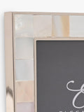 Impressions Mother of Pearl Photo Frame white 3x3 inches UK version
