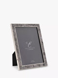 Impressions Elegance Mother of Pearl Photo Frame Grey 5 x 7 inches 13 x 18 cm, UK version