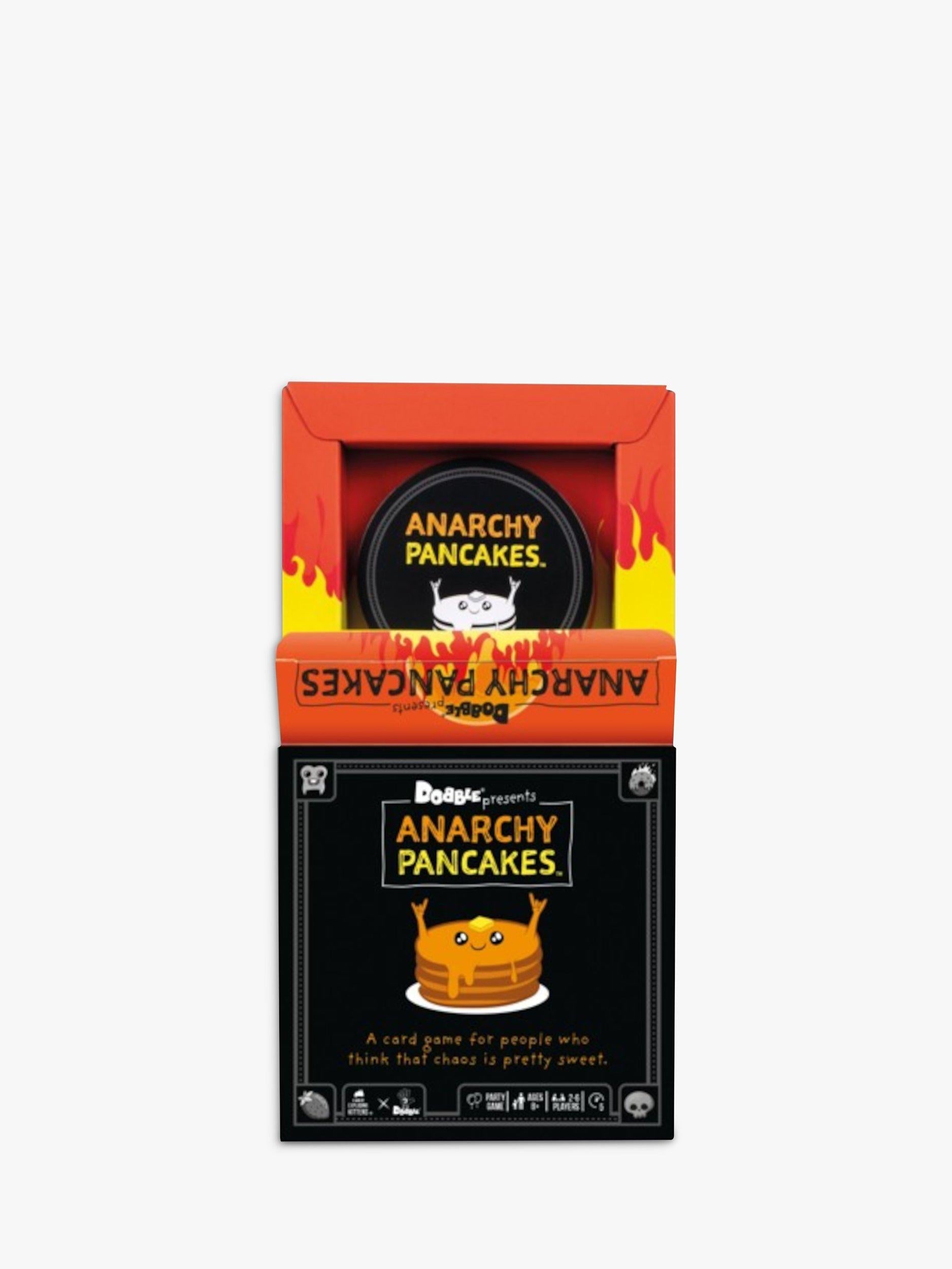 Asmodee Anarchy Pancakes card game - British product