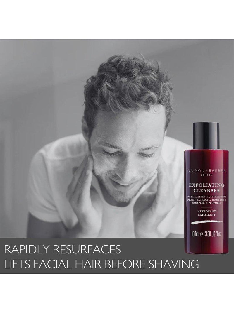 Daimon Barber exfoliating cleanser 100ml - British product