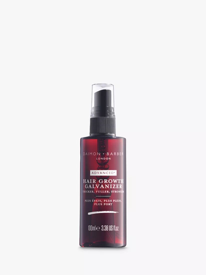 Daimon Barber Advanced+ Hair Growth Galvanizer Spray 100ml - British product