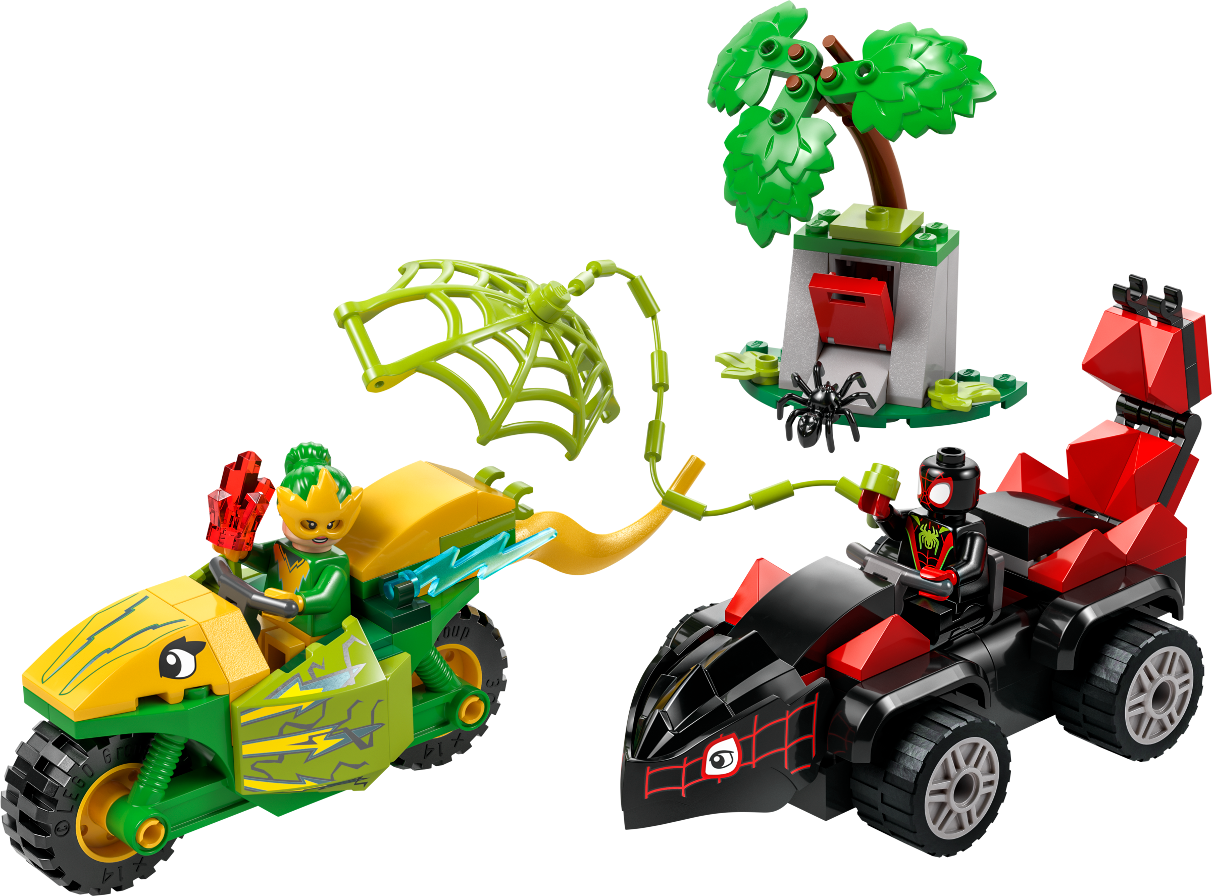 LEGO Spin and Electro Dinosaur Vehicle Chase 124 Pieces (British brand)