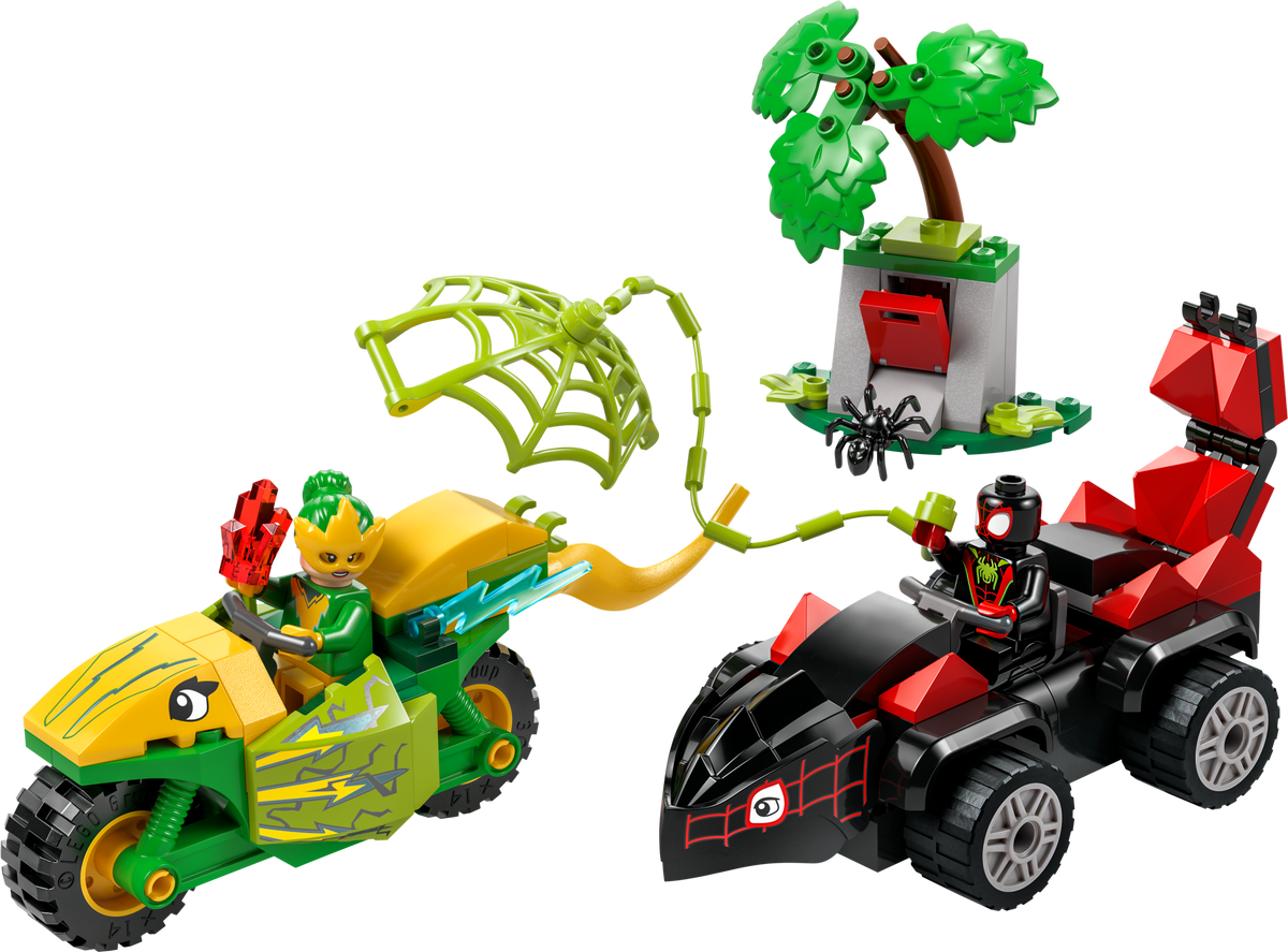 LEGO Spin and Electro Dinosaur Vehicle Chase 124 Pieces (British brand)