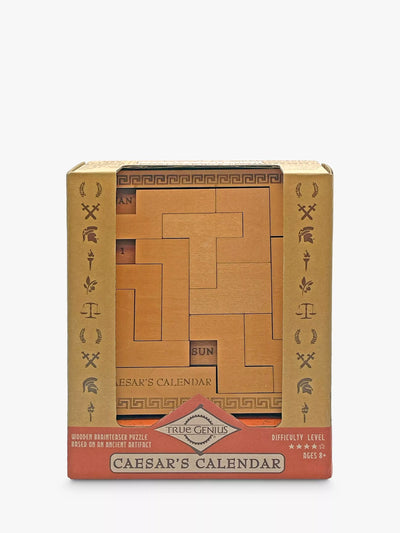 True Genius Ceasar's Calendar Daily Puzzle Game