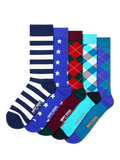 Happy Socks Lite Classic Socks, Pack of 5, Multi