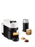 Nespresso Vertuo Barista Bundle Pop Coffee Machine by KRUPS with Milk Frother & Mugs, White - McGrocer