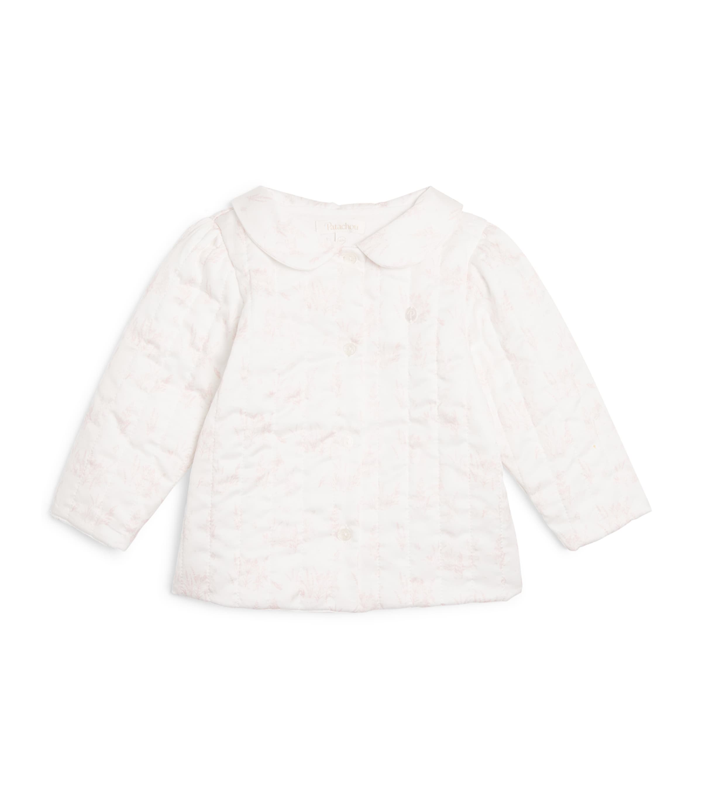 Patachou cotton printed padded jacket 1-18 months, imported from the UK