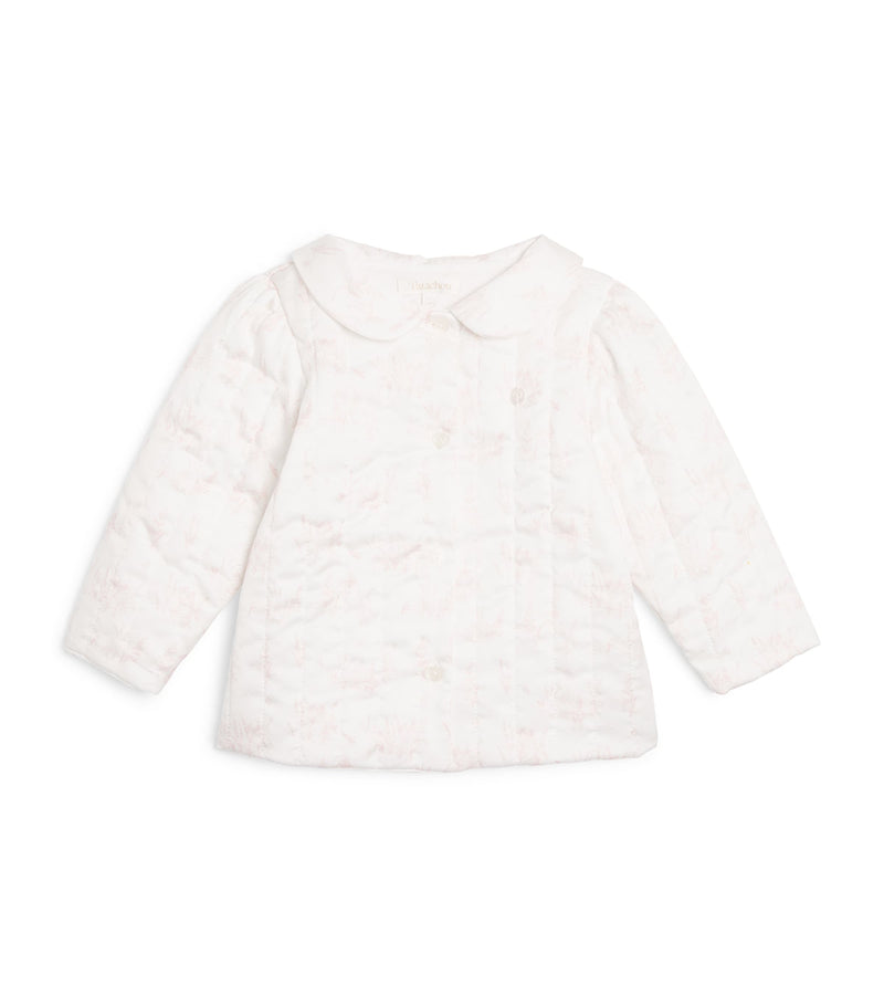 Patachou cotton printed padded jacket 1-18 months, imported from the UK