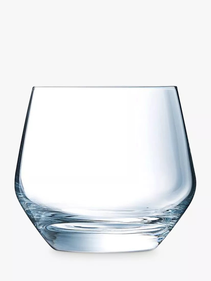 Eclat Ultime crystal glass tumbler 350ml clear - British product