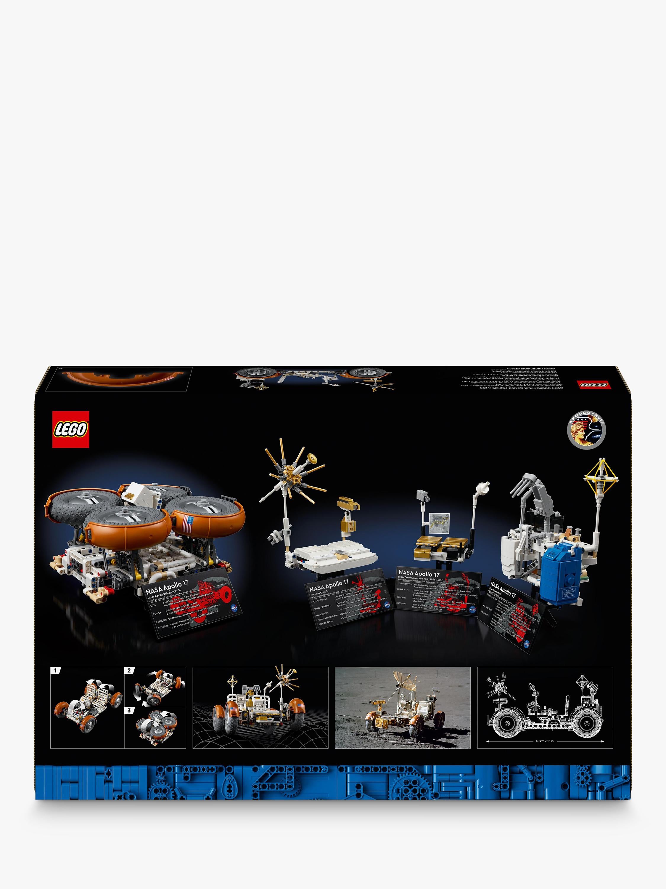 LEGO Technic NASA Apollo Lunar Roving Vehicle model imported from the UK
