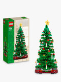 Christmas Tree Building Set with 2-in-1 Display Options and Decorations for Ages 9 and Up