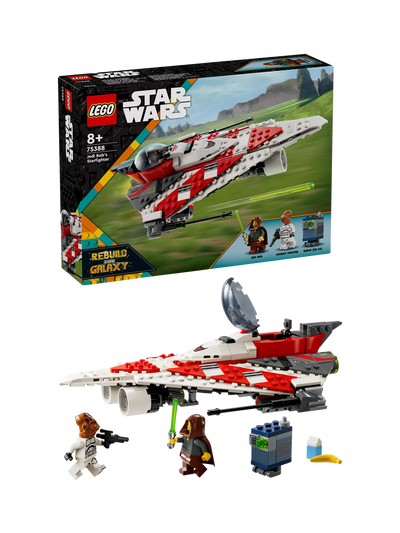 LEGO Star Wars Rebuild the Galaxy 75388 Jedi Bob's Starfighter Building Toy Set