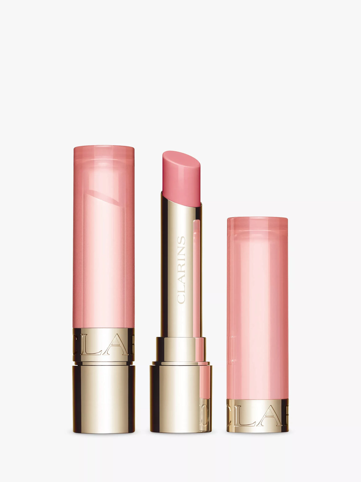 Clarins lip oil balm in pink - British product
