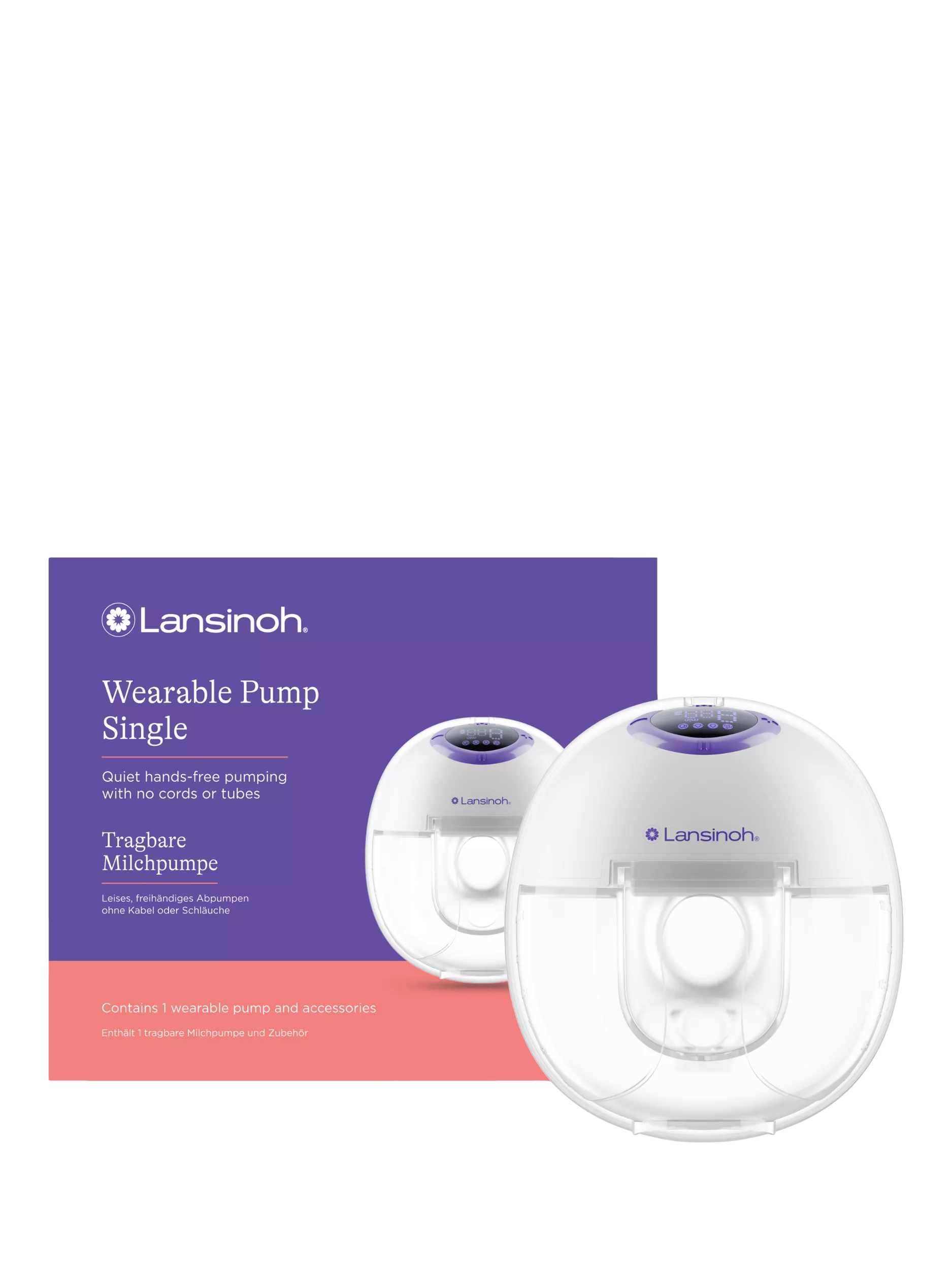 Lansinoh Single Wearable Pump, UK version