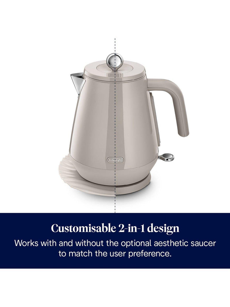 De'Longhi electric kettle 1.7L - British product