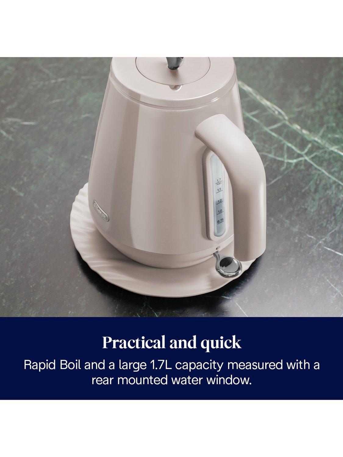 De'Longhi electric kettle 1.7L - British product