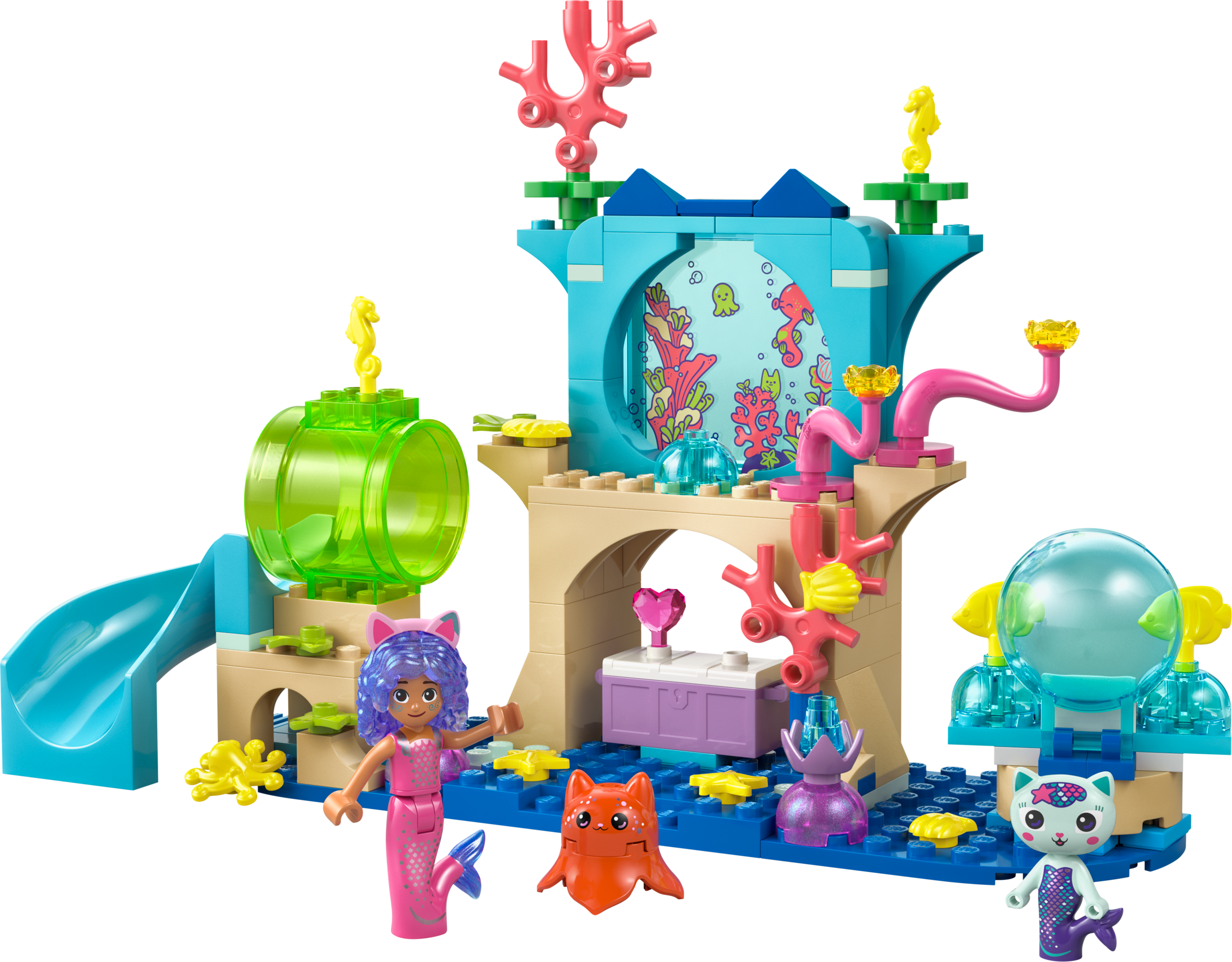LEGO Mermaid Aquarium Adventure 103 piece set, imported from the UK
