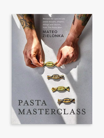 Pasta Masterclass Cookbook by Mateo Zielonka - Hardback Edition 256 Pages
