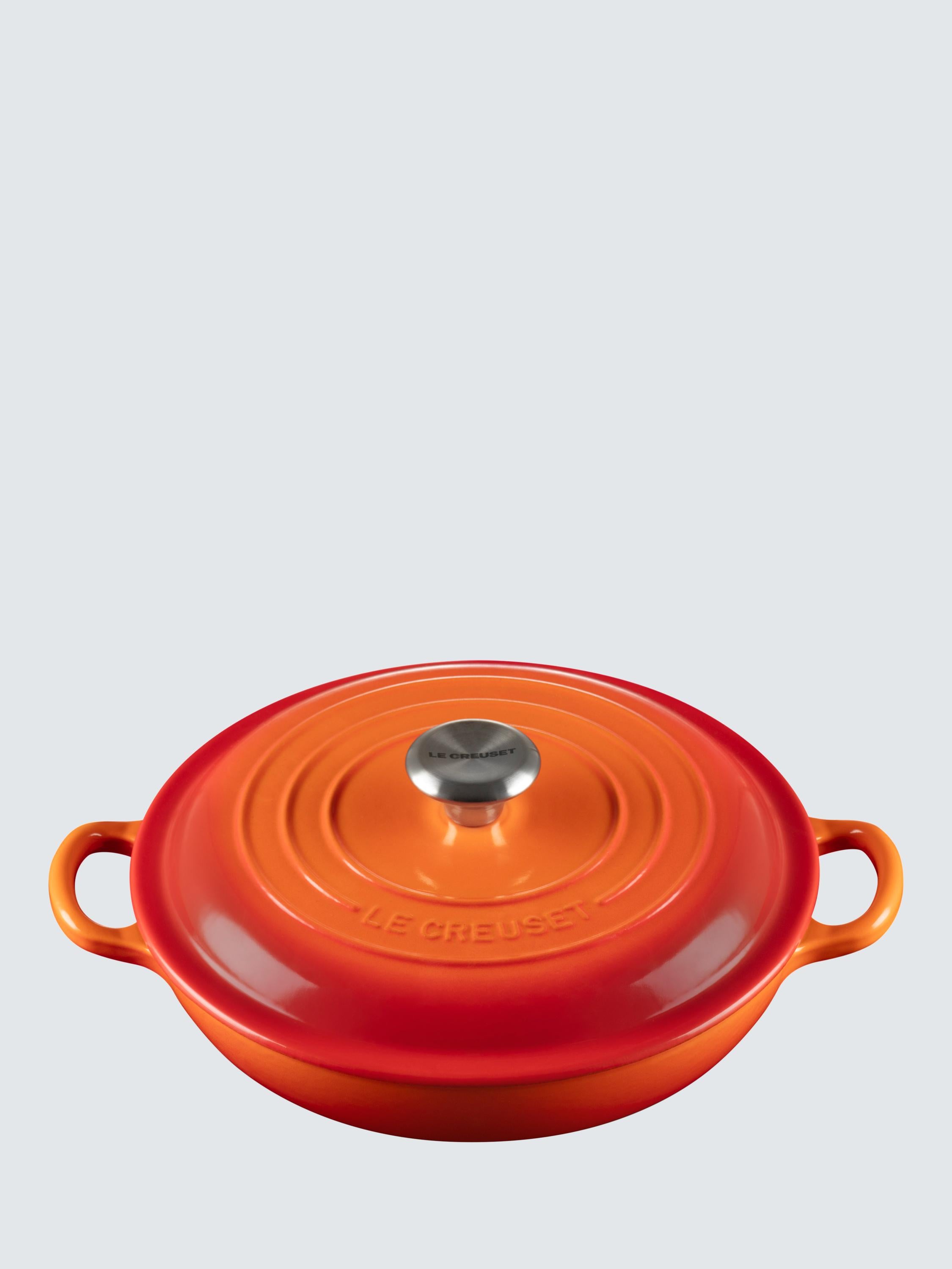 Le Creuset Cast Iron Signature Shallow Casserole 22Cm - Volcanic