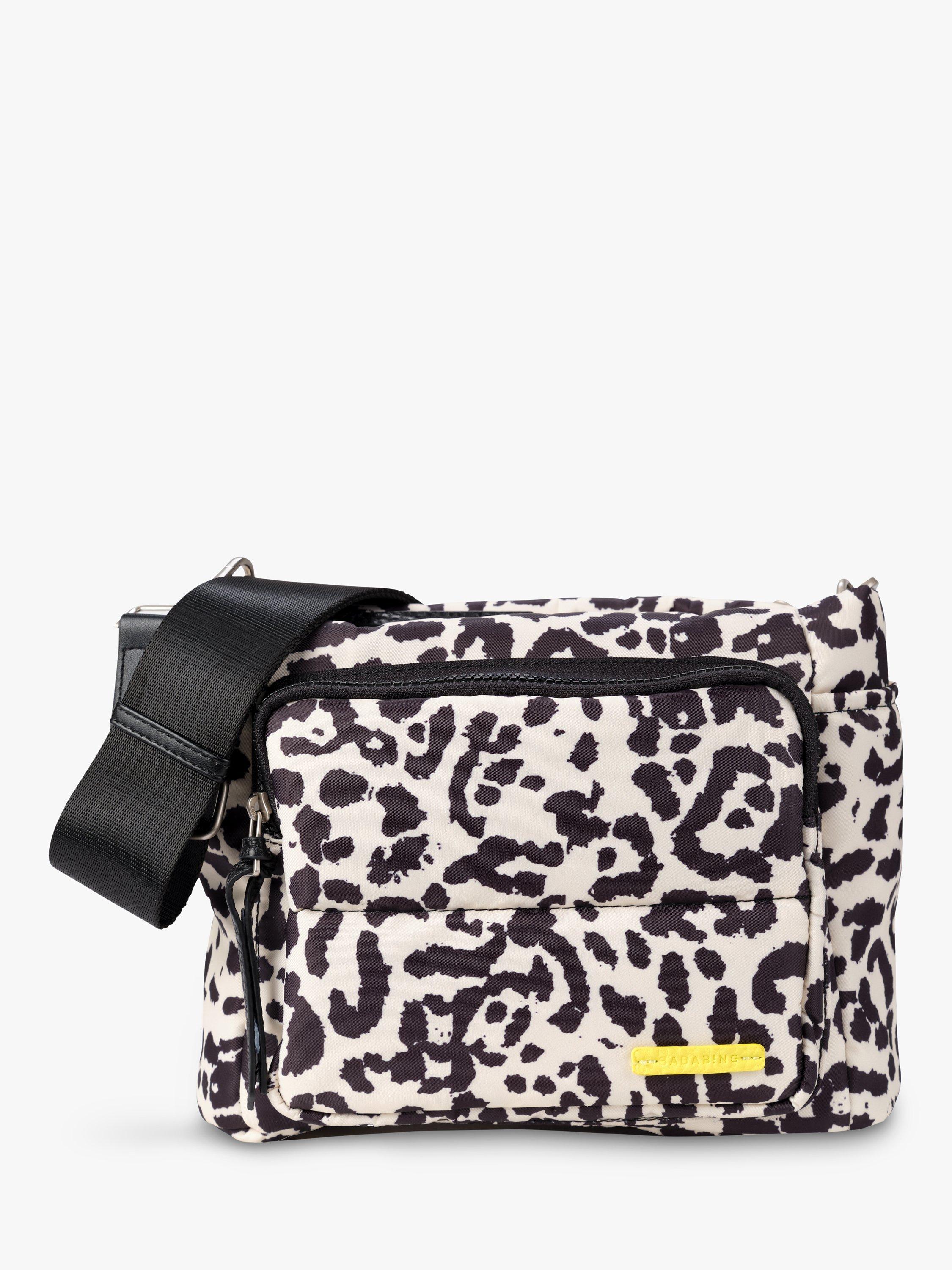 BabaBing compact changing bag with leopard print design - British product