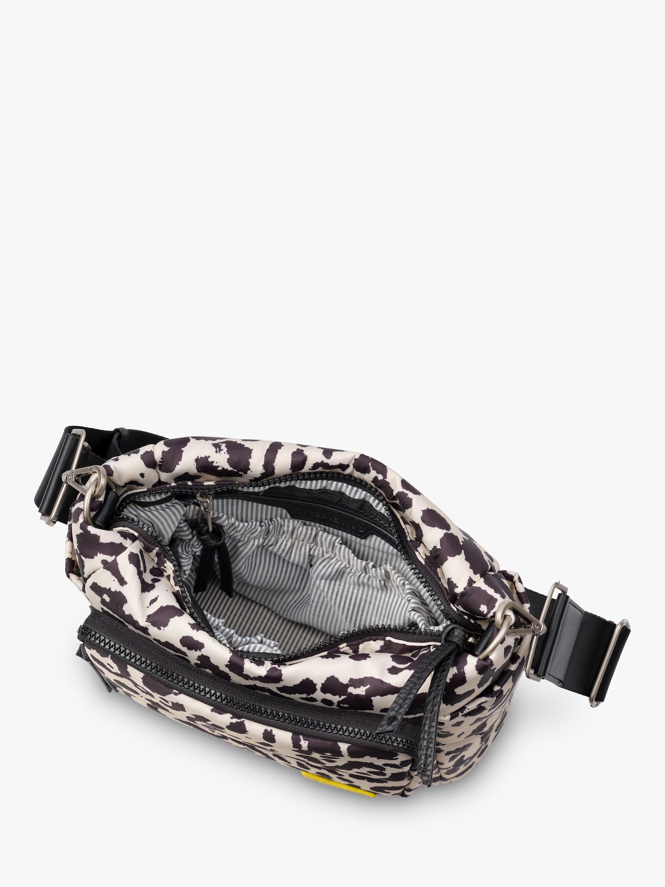 BabaBing compact changing bag with leopard print design - British product