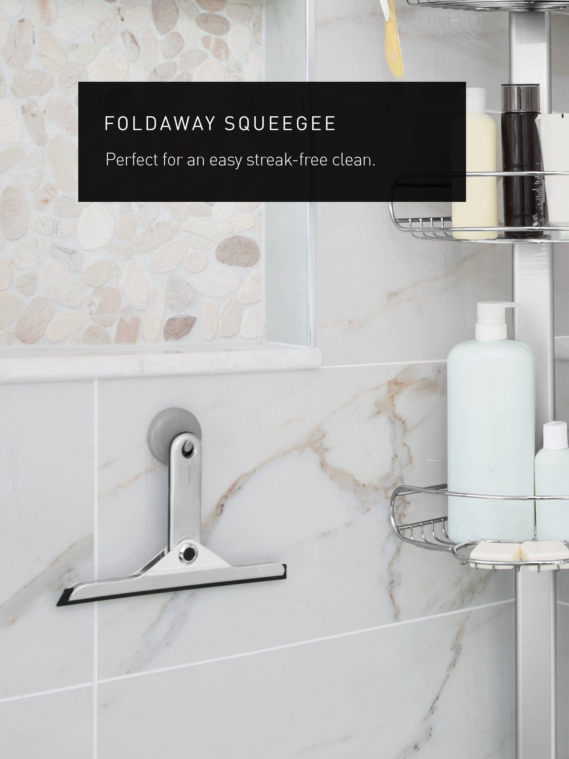 Simplehuman foldaway squeegee (British brand)
