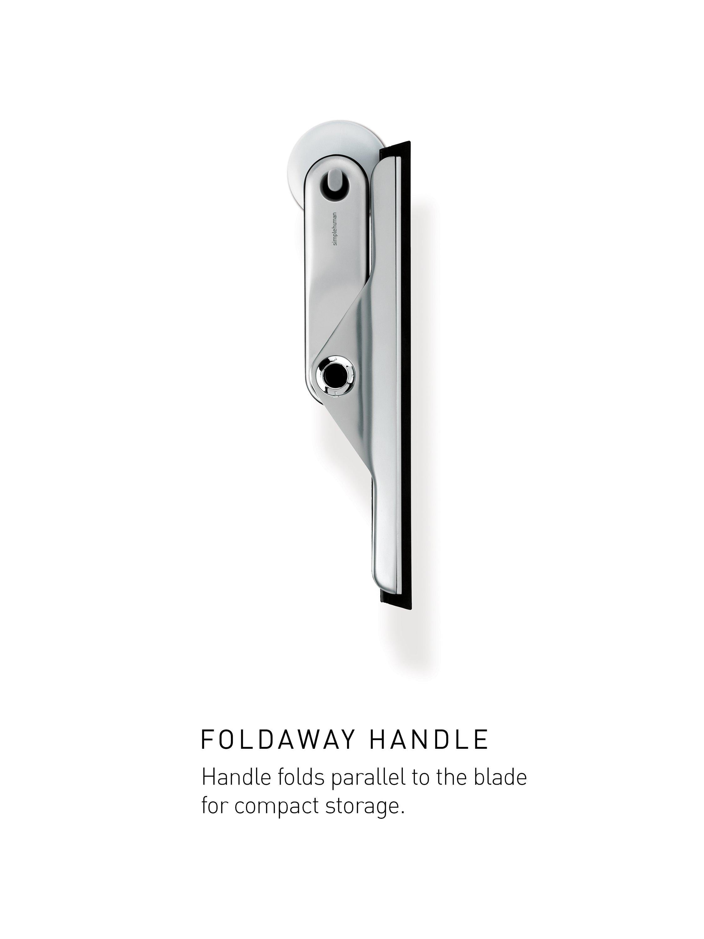 Simplehuman foldaway squeegee (British brand)