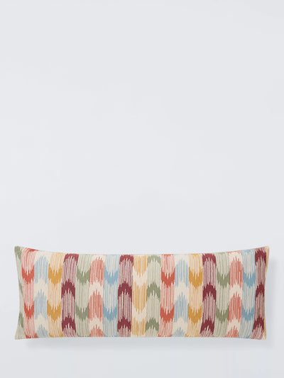 Coussin John Lewis Anika Ikat Multicolore Décoratif
