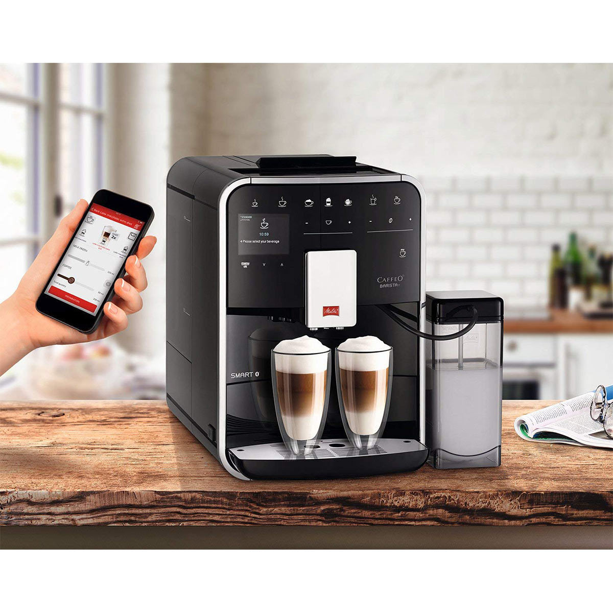 Melitta Barista T SMART black coffee machine 10.3kg, imported from the UK