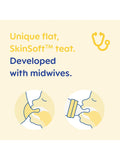 MAM skinsoft medium flow teat pack of 4, imported from the UK
