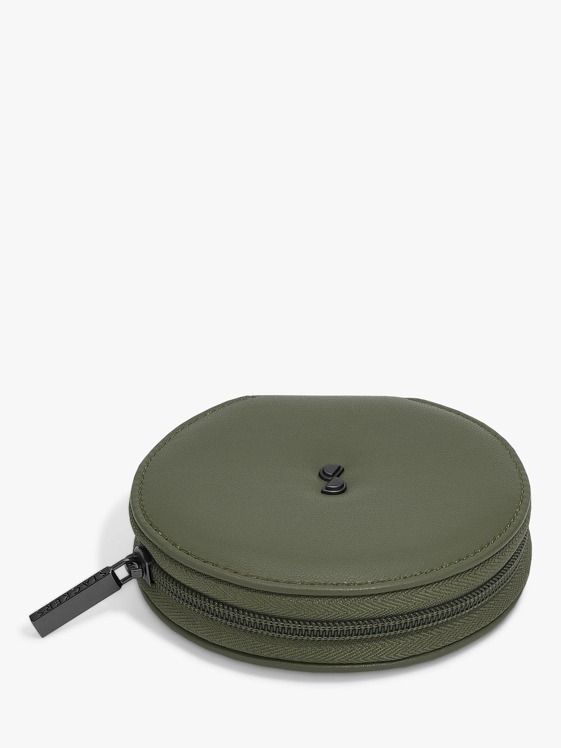 Stackers Men's Manicure Set Green (British brand)