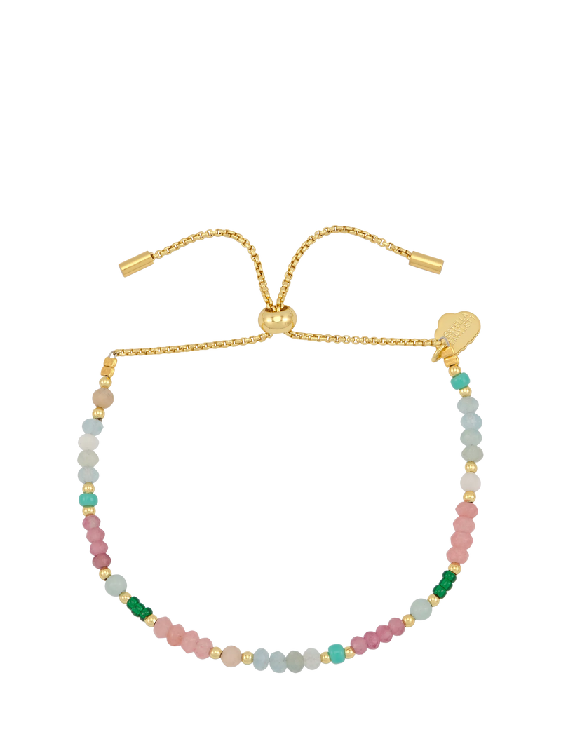 Estella Bartlett Love Mixed Bead Multi Bracelet - British product