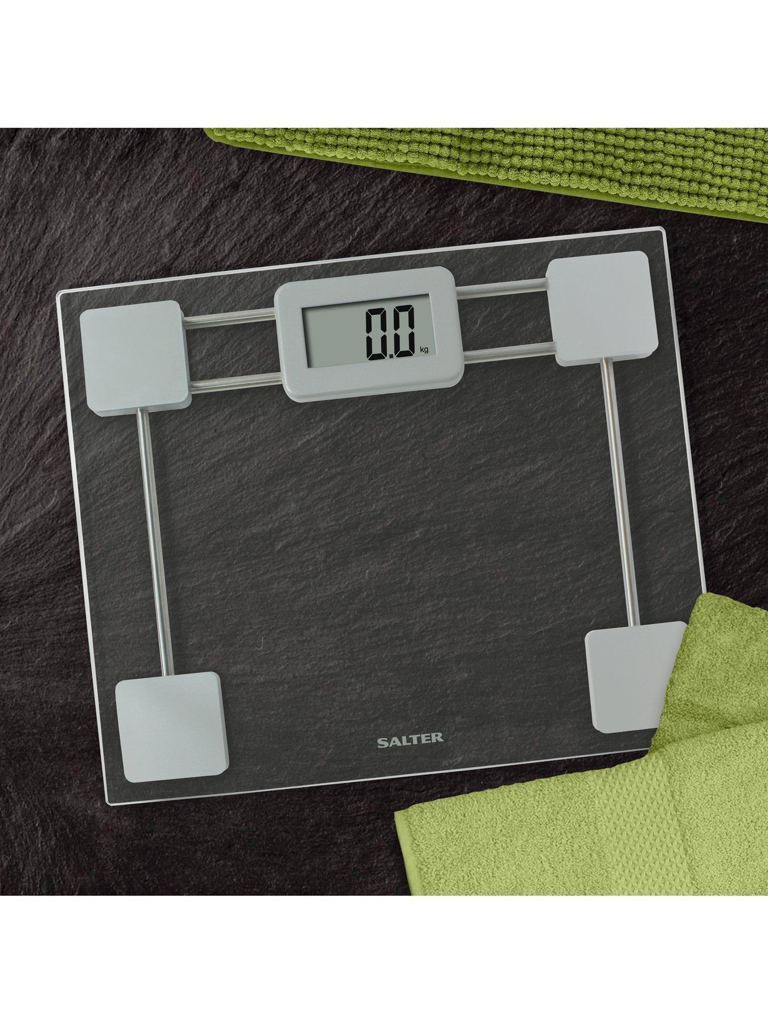 Salter glass digital bathroom scale (British brand)