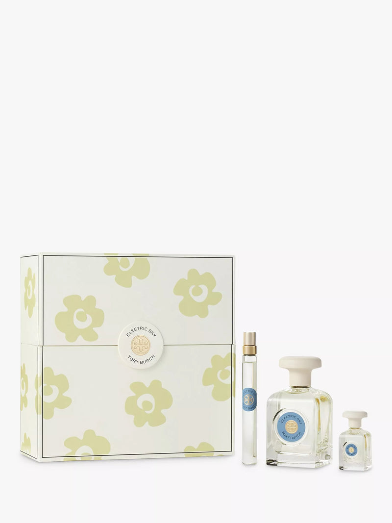 Tory Burch fragrance gift set with Eau de Parfum bottles (British brand)