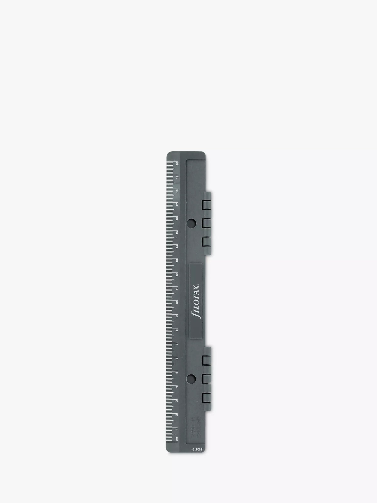 Filofax portable hole punch with ruler for personal organisers - British product