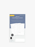 Filofax personal household planner insert for organisers, 56 sheets - British product
