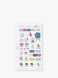 Filofax Study Work Organiser Stickers 6 Sheets - British product