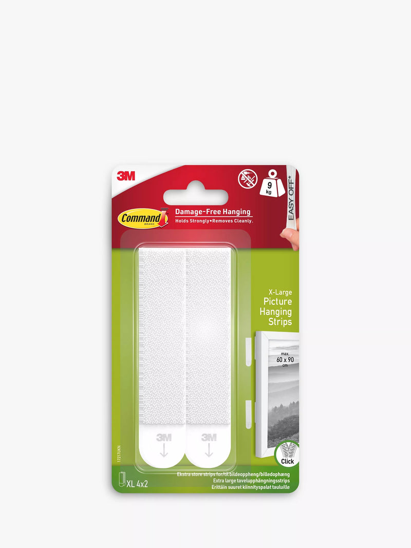 Command XL picture hanging strips pack of 4 - British product