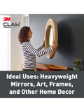 3M CLAW Drywall Picture Hangers 11kg pack of 2 - British product