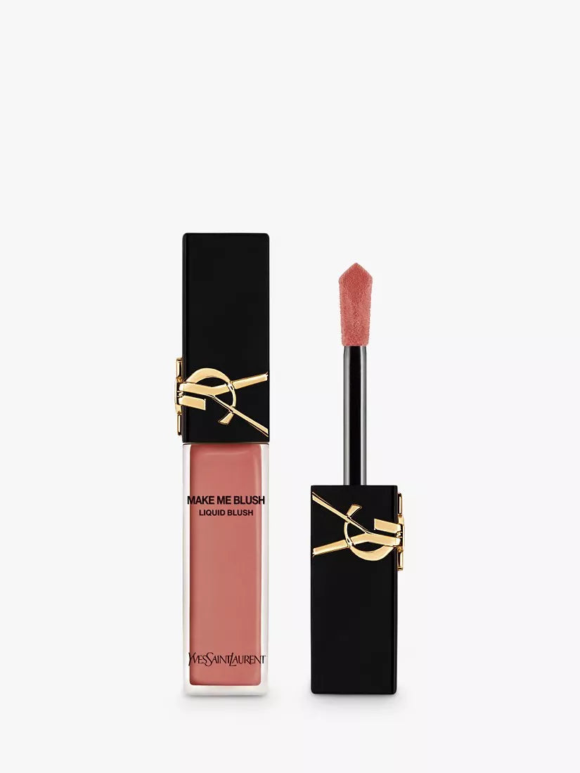 Yves Saint Lauren liquid blush makeup for a natural flush (British brand)