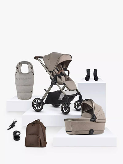 Silver Cross Reef 2 Special Edition Pushchair and Accessories Bundle, Frappe